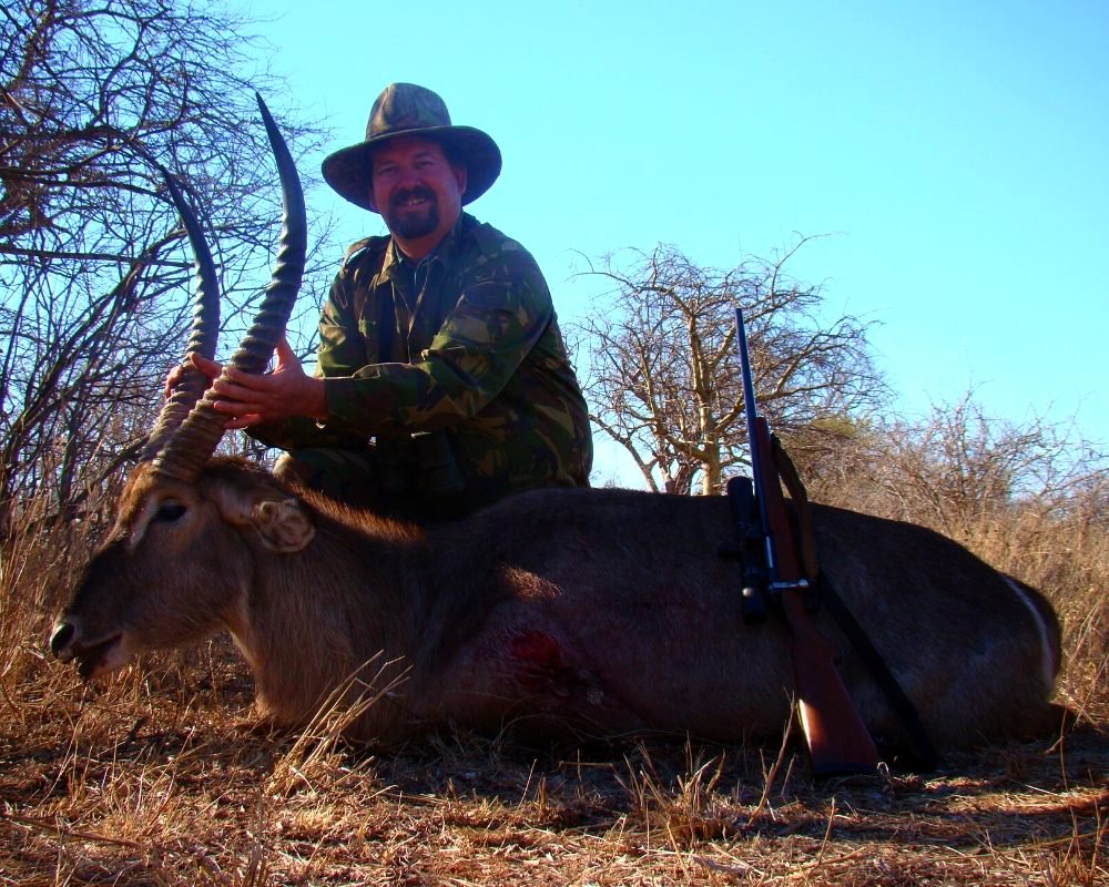 Waterbuck hunting in South Africa
